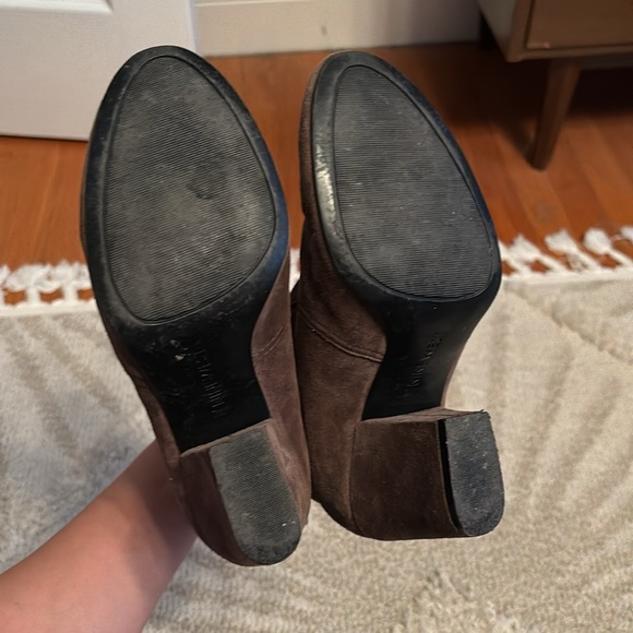 Nine West brown suede boots - Picture 5 of 5